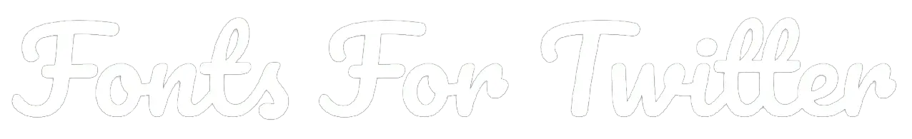 zalgo Twitter Fonts header logo